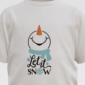 Kids tee shirt holiday Christmas tee Christmas gift